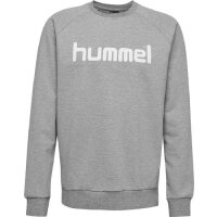 hummel GO Cotton Sweatshirt Herren - grau