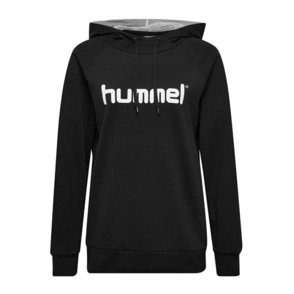 hummel GO Cotton Hoodie Damen - schwarz