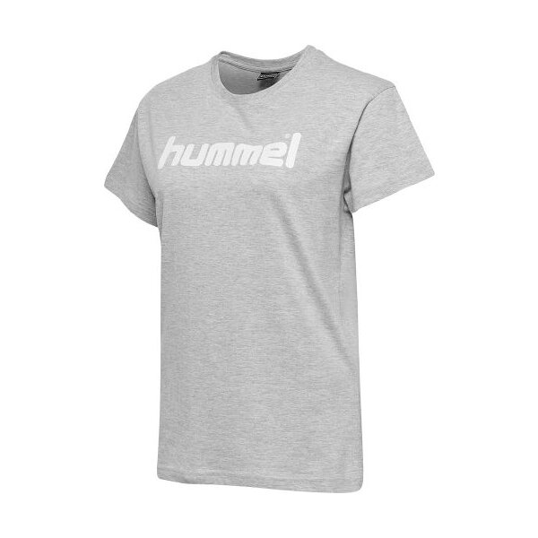 hummel GO Cotton T-Shirt Damen - grau