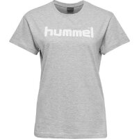 hummel GO Cotton T-Shirt Damen - grau