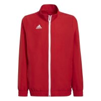 adidas Entrada 22 Präsentationsjacke Kinder - rot