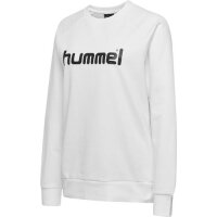 hummel GO Cotton Sweatshirt Damen - weiß