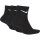 Nike Everyday Lightweight Ankle Trainingssocken 3er Pack - schwarz