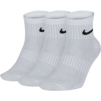 Nike Everyday Lightweight Ankle Trainingssocken 3er Pack...