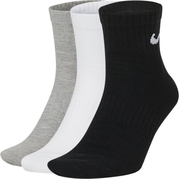 Nike Everyday Lightweight Ankle Trainingssocken 3er Pack...