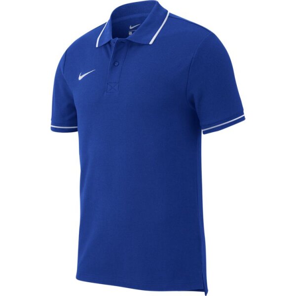 Nike Team Club 19 Poloshirt Kinder - blau