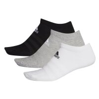 adidas Light Low Cut Socken 3er Pack - wei&szlig;/grau/schwarz