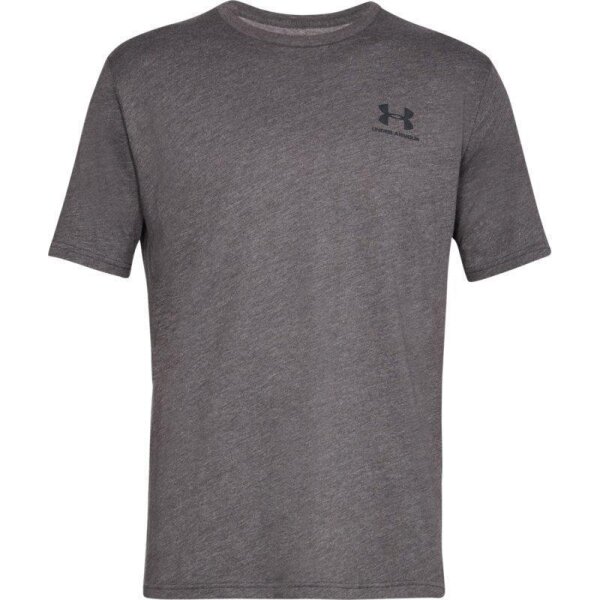 Under Armour Herren Shirt Sportstyle Left Chest - dunkelgrau