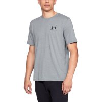 Under Armour Herren Shirt Sportstyle Left Chest - grau