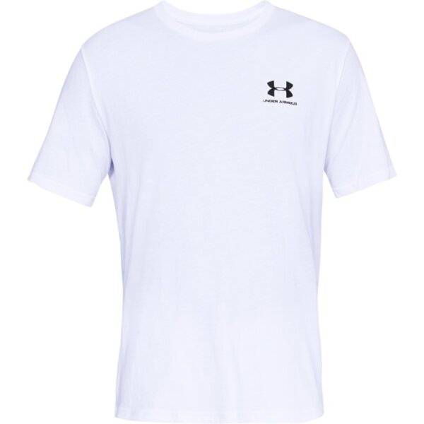 Under Armour Herren Shirt Sportstyle Left Chest - weiß