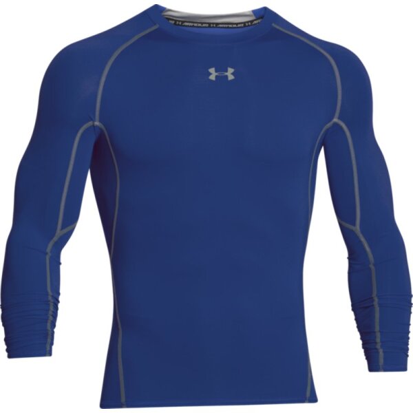 Under Armour Heatgear Compression Long-Sleeve Herren - blau