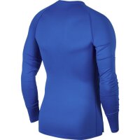 Nike Pro Longsleeve Herren - blau