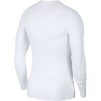 Nike Pro Longsleeve Herren - weiß