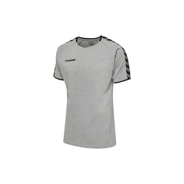 hummel Authentic Poly T-Shirt Herren - grau