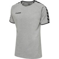 hummel Authentic Poly T-Shirt Herren - grau