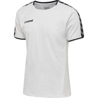 hummel Authentic Poly T-Shirt Herren - weiß