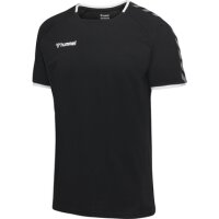 hummel Authentic Poly T-Shirt Kinder - schwarz