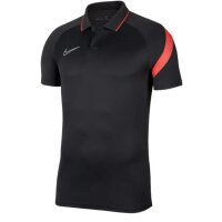 Nike Academy Pro Poloshirt Herren - anthrazit/rot