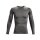 Under Armour HeatGear Compression Langarm Shirt Herren - grau