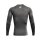 Under Armour HeatGear Compression Langarm Shirt Herren - grau