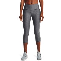 Under Armour HeatGear Capri 3/4 Leggings Damen - grau