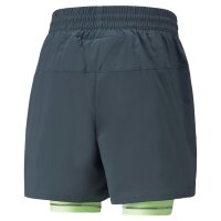 Puma Run 2 in 1 Shorts Herren - grau/gr&uuml;n