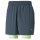 Puma Run 2 in 1 Shorts Herren - grau/grün