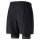 Puma Run 2 in 1 Shorts Herren - schwarz