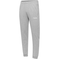 hummel GO Cotton Trainingshose Herren - grau