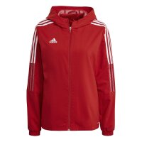 adidas Tiro 21 Windbreaker Jacke Damen - rot