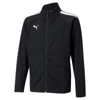 Puma teamLIGA Trainingsjacke Kinder - schwarz/weiß