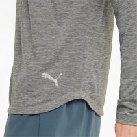 Puma Run Langarm Shirt Herren - grau