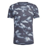 adidas Run Icons 3-Bar Allover Print T-Shirt Herren -...