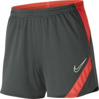 Nike Academy Pro Shorts Damen - anthrazit/rot