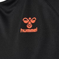 hummel Hmlgg12 Action Trikot S/S Damen - black/cherry tomato