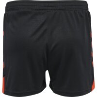 hummel Hmlgg12 Action Shorts Damen - black/cherry tomato