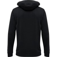 hummel Authentic Poly Hoodie Herren - schwarz/weiß