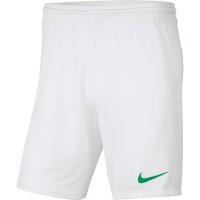 Nike Park III Short Herren - wei&szlig;/gr&uuml;n