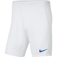 Nike Park III Short Kinder - wei&szlig;/blau