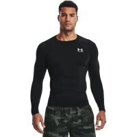 Under Armour Kompression T-Shirt Langarm Herren - schwarz