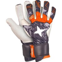 Derbystar APS Pro Grip Torwarthandschuhe - grau/orange