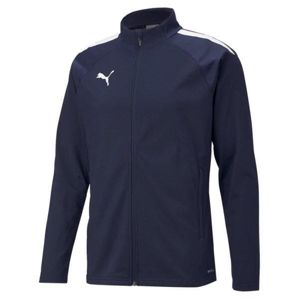 Puma teamLIGA Trainingsjacke Herren - navy/weiß