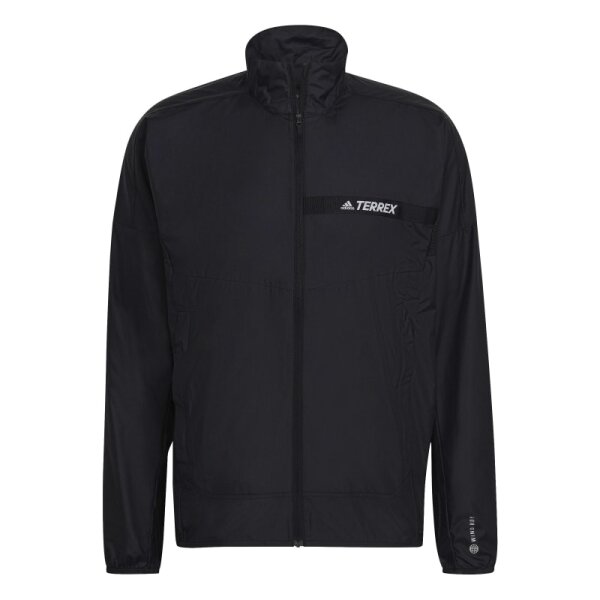 adidas Terrex Multi Wind Jacke Herren - schwarz