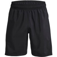 Under Armour Woven Shorts Herren - schwarz/orange