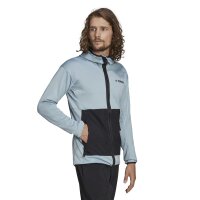 adidas Terrex Tech Lite Full-Zip Hoodie Herren - blau