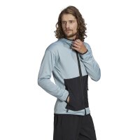 adidas Terrex Tech Lite Full-Zip Hoodie Herren - blau