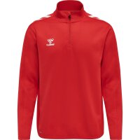 hummel Hmlcore Xk Half Zip Poly Sweat - true red