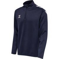 hummel Core XK Half Zip Poly Langarm Shirt Herren - navy