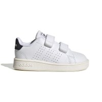 adidas Advantage Lifestyle Court Two Hook-and-Loop Sneaker Kinder - wei&szlig;