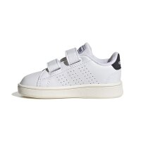 adidas Advantage Lifestyle Court Two Hook-and-Loop Sneaker Kinder - wei&szlig;